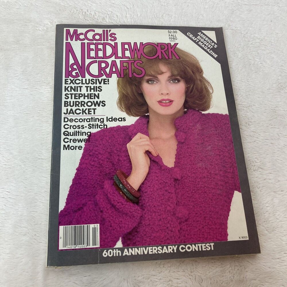 McCall's Needlework & Crafts Magazine Fall 1980 Crafts Knitting Sewing